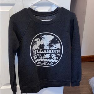 gray billabong sweatshirt